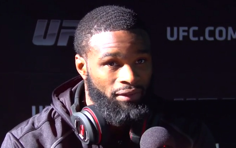 Image for Tyron Woodley suffered broken foot in first round of Gastelum fight at UFC 183