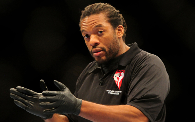 Image for UFC 175 main and co-main event referees set; Herb Dean and Yves Lavigne get the nod