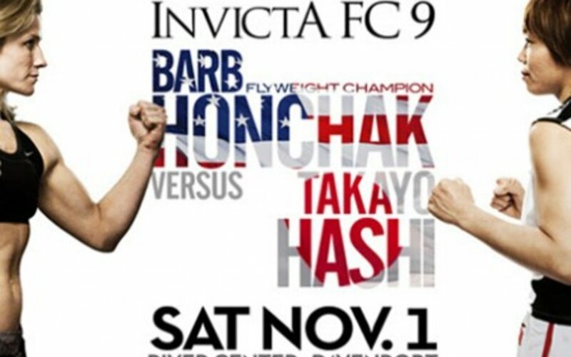Image for Watch the Invicta FC 9 weigh-ins live on MMASucka.com at 2pm PT/5pm ET