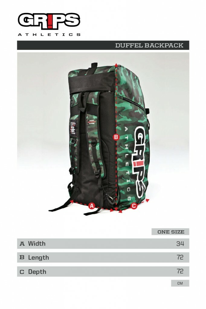 MMASucka Product Review GRIPS Athletics Duffel Backpack MMA Sucka