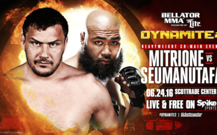 Image for Matt Mitrione debuts against Carl Seumanutafa at Bellator: Dynamite 2