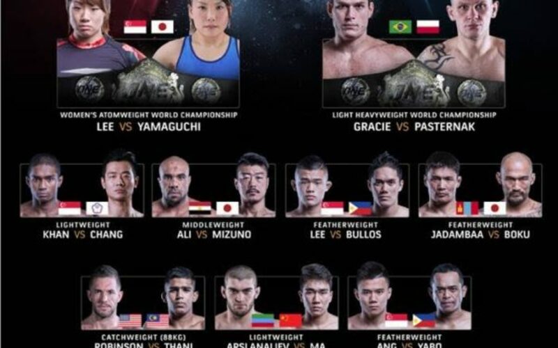 Image for Roger Gracie and Michal Pasternak fight for 205-pound title at ONE Championship 42
