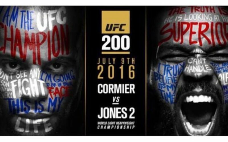 Image for Daniel Cormier vs Jon Jones II set for UFC 200