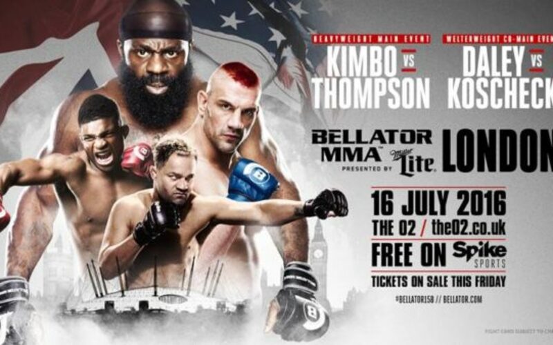 Image for Kimbo-Thompson, Koscheck-Daley Headed to UK for Bellator 158
