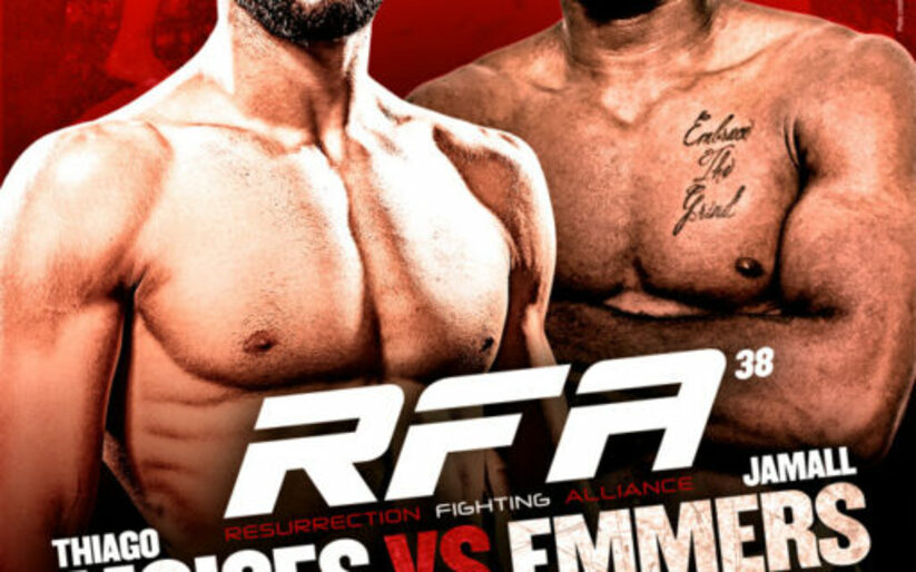 Image for RFA 38 gets lightweight title fight between Thiago Moises and Jamall Emmers in main event