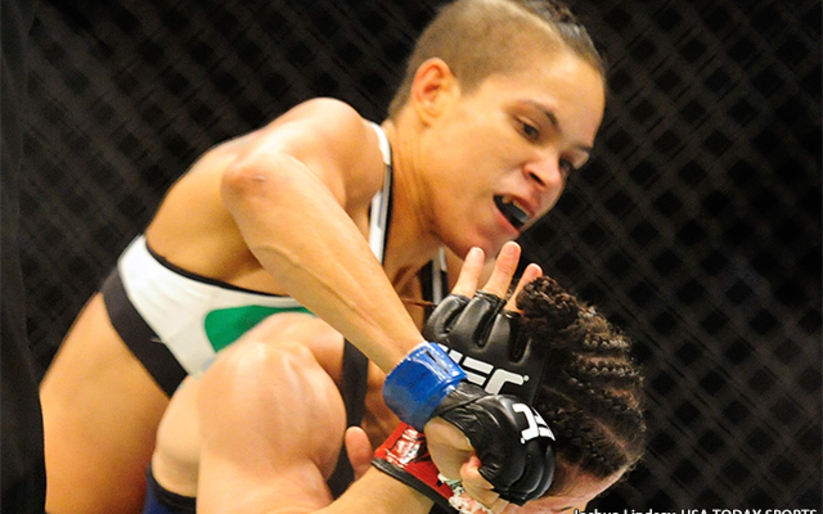 Image for Amanda Nunes smashes her way to world title (video)