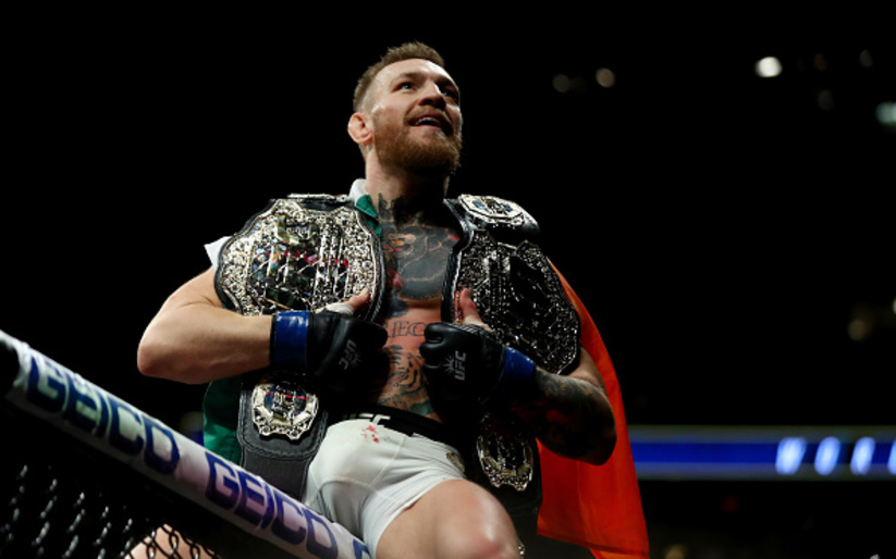 Image for Conor McGregor makes history at UFC 205