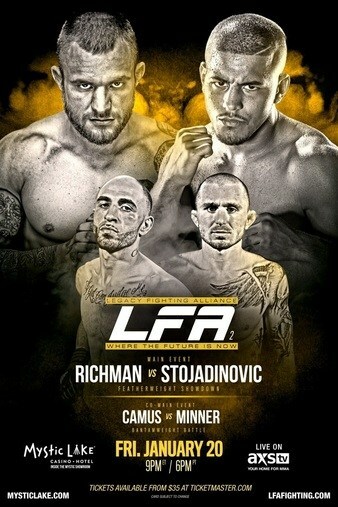 Legacy Fighting Alliance 2 Live Results