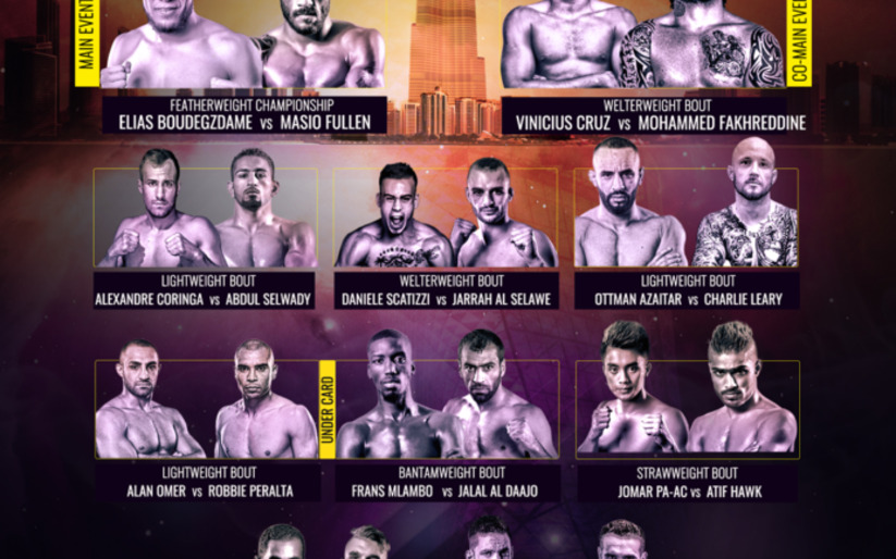Image for Brave Combat Federation Announces Fight Card for Abu Dhabi