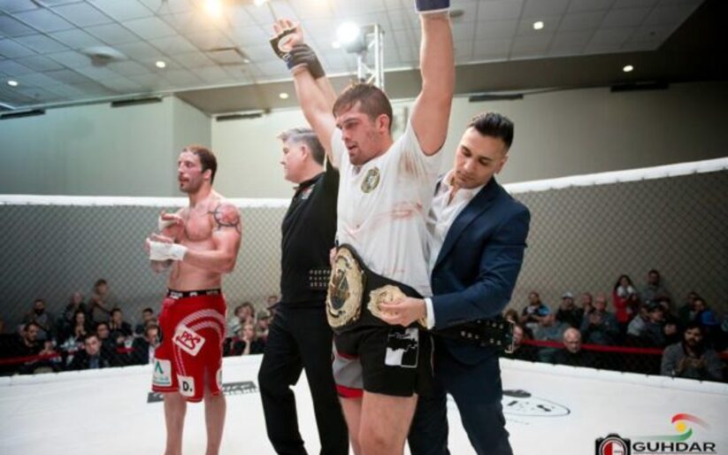 Image for Kornberger defends middleweight title vs. Miles Anstead at Unified MMA 31