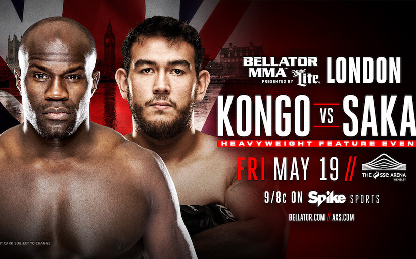 Image for Cheick Kongo against Augusto Sakai added to Bellator 179