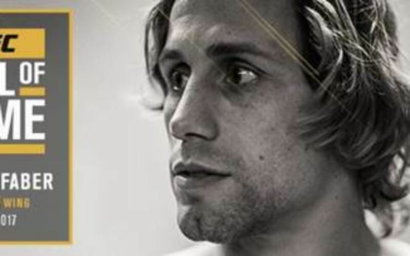 Image for Urijah Faber first inductee to 2017 UFC Hall of Fame