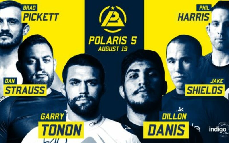 Image for Garry Tonon clashes with Dillon Danis at Polaris 5 on August 19