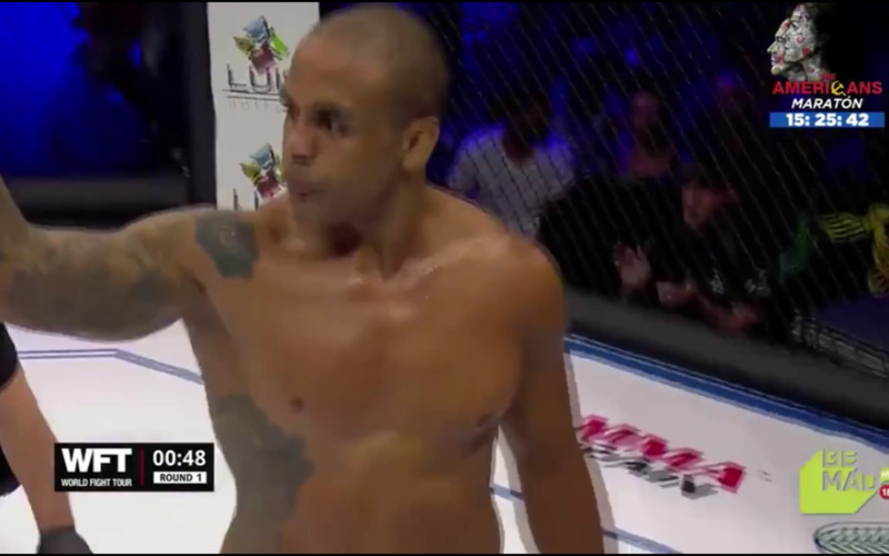 Image for VIDEO: Rafael ‘Feijao’ wins first fight since UFC release