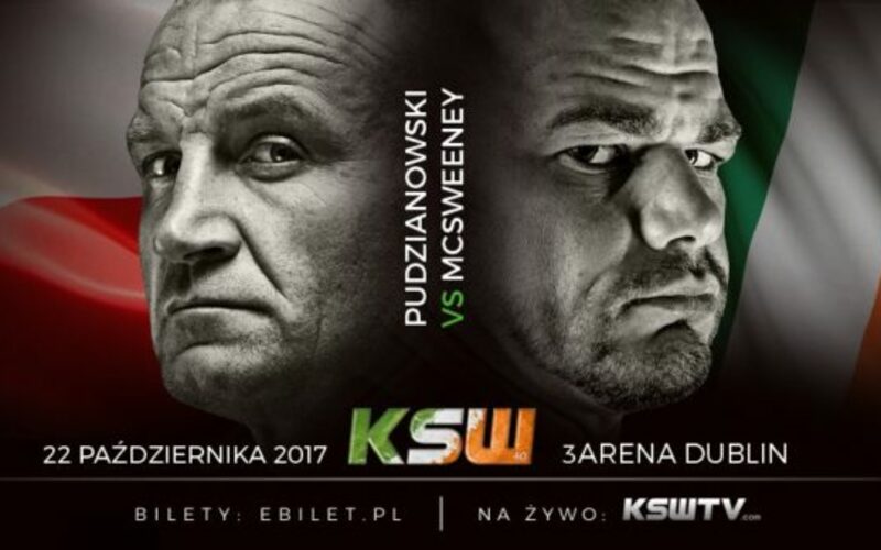 Image for Mariusz Pudzianowski returns against James McSweeney at KSW 40 in Dublin