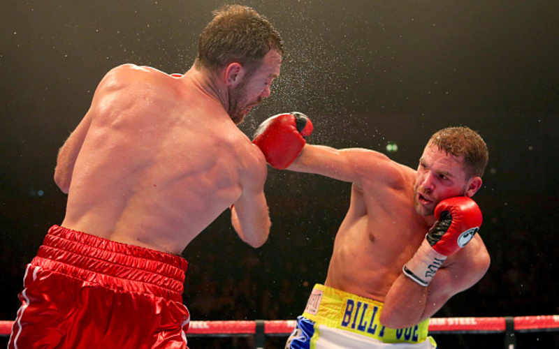 Image for Billy Joe Saunders Training with Kell Brook for Willie Monroe Jr Bout