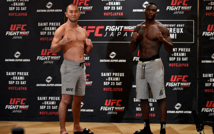 Image for UFC Fight Night: Saint Preux vs. Okami Live Results