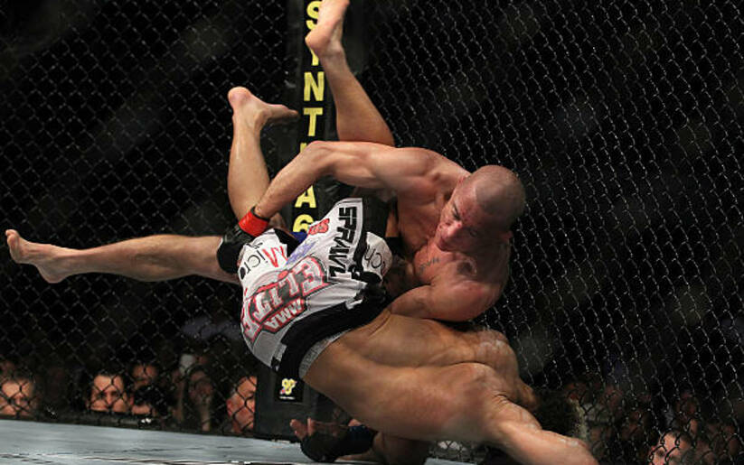 Image for The wrestling, takedowns, and setups of GSP