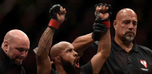 Demetrious Johnson versus Anderson Silva