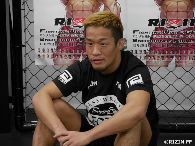 Takafumi Otsuka talks training with mostly kickboxers ahead of quarter-final bout against “monster” Khalid Taha