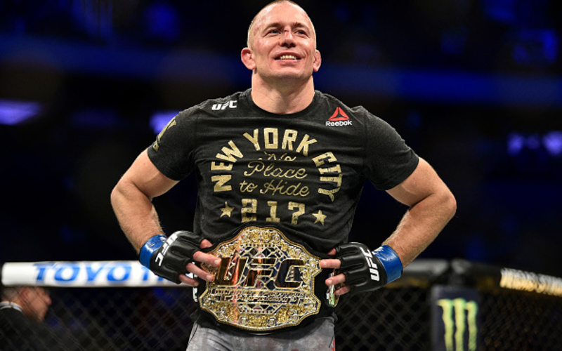 Image for Georges St-Pierre Vacates Middleweight Title; Whittaker to Defend at UFC 221