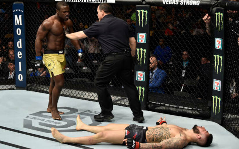 Image for MMASucka’s Knockout of the Month for January 2018: Abdul Razak Alhassan brings the Thunder at UFC 220