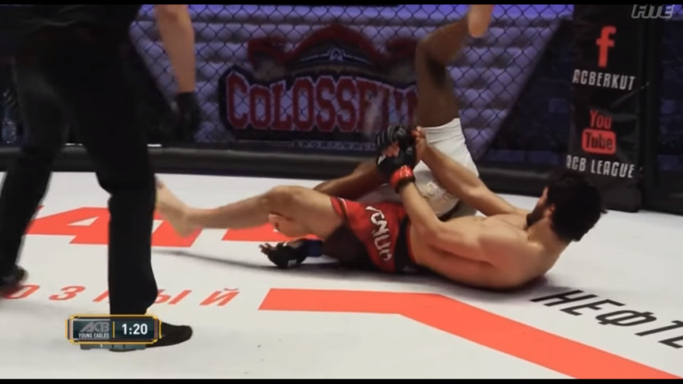 MMASucka’s Submission of the Month for January 2018: Makhazhiev forces Lapilus to tap with a nasty calf-slicer