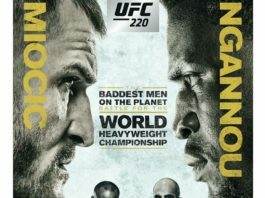 UFC 220 Poster