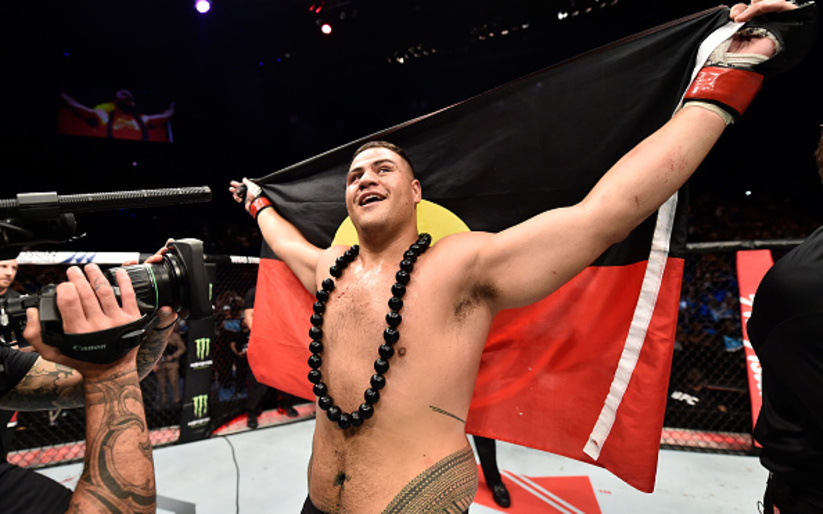 Image for Tai Tuivasa obliterates Cyril Asker in first round to remain undefeated