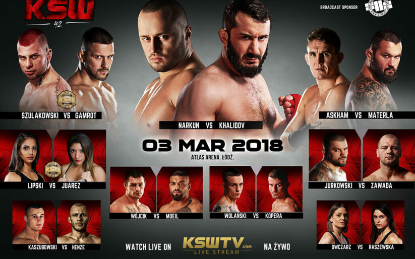 Image for KSW 42 Live Results and Reactions
