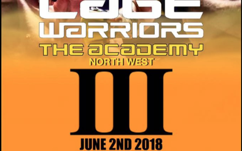 Image for Cage Warriors Academy North West 3 Updated Fight Card