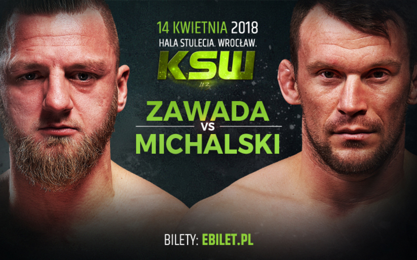 Image for David Zawada returns against Wroclaw’s Michal Michalski at KSW 43
