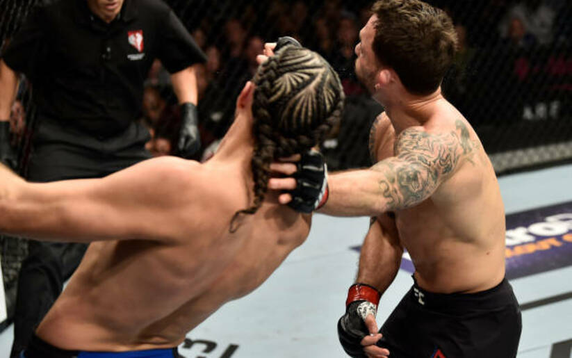 Image for MMASucka’s Knockout of the Month for March 2018: Brian Ortega finishes the unfinishable Frankie Edgar