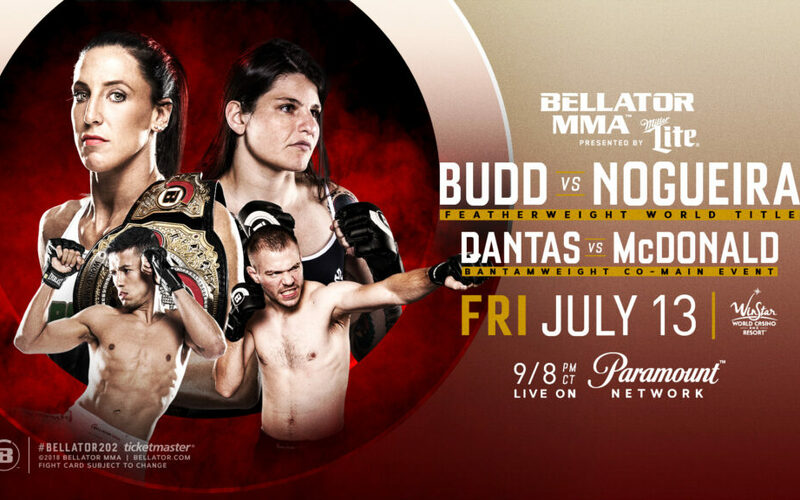 Image for Julia Budd defends featherweight title against Talita Nogueira at Bellator 202
