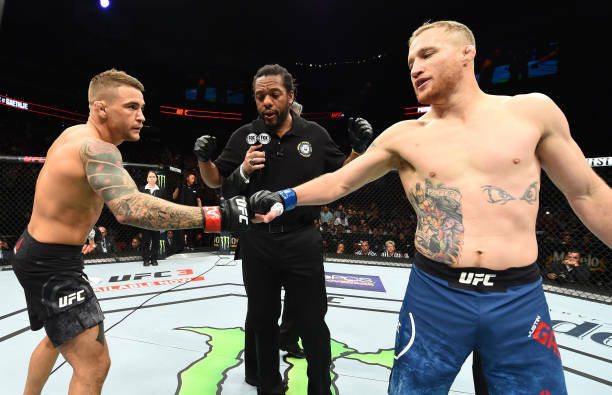 MMASucka’s Fight of the Month for April 2018: Dustin Poirier and Justin Gaethje go to war in Arizona