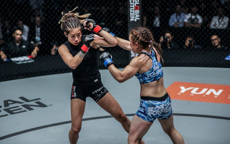 Image for MMASucka’s Fight of the Month for May 2018: Angela Lee and Mei Yamaguchi go another wild 25-minutes