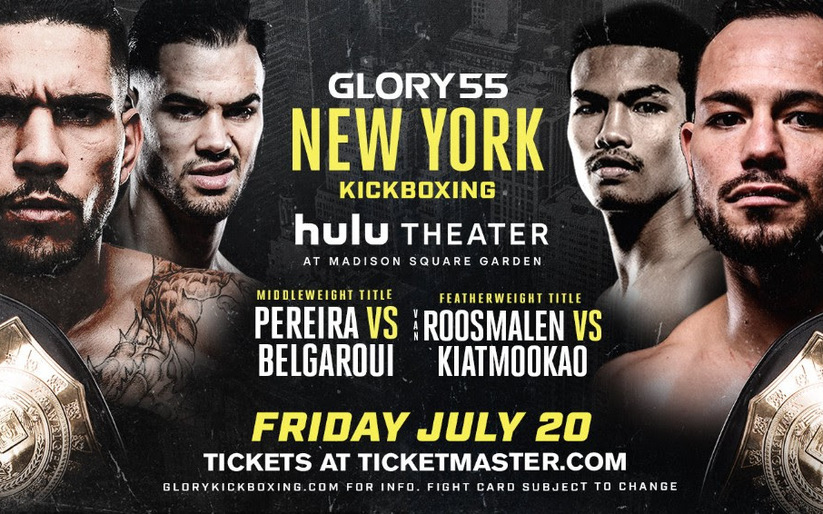 Image for Alex Pereira and Robin van Roosmalen defend titles at GLORY 55