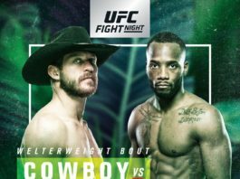 The poster for UFC Fight Night 132: Cerrone vs. Edwards