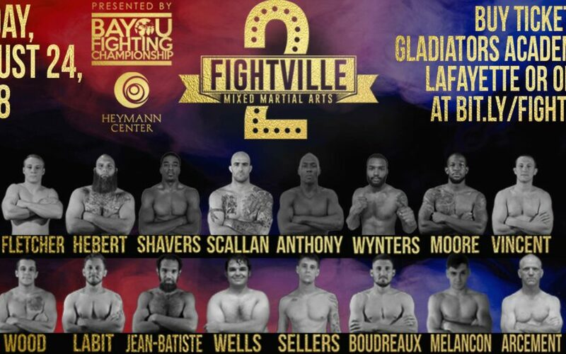 Image for Bayou Fighting Championship: Fightville 2 Full Preview