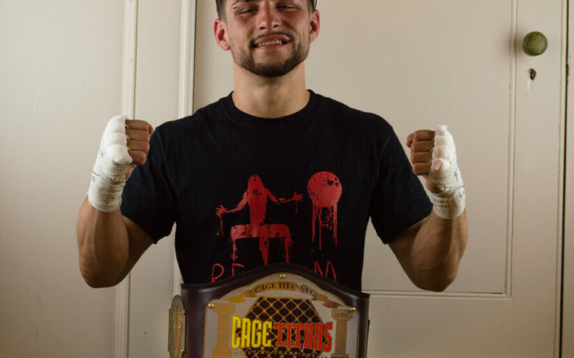 Image for Jay Perrin talks Cage Titans 40 Title Victory