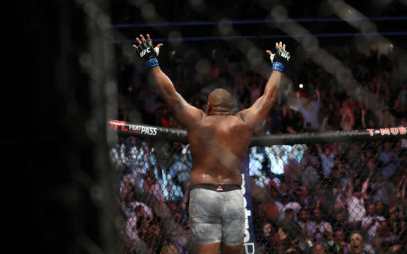 Image for MMASucka’s Knockout of the Month for July 2018: Daniel Cormier becomes double champ with a shocking first-round KO
