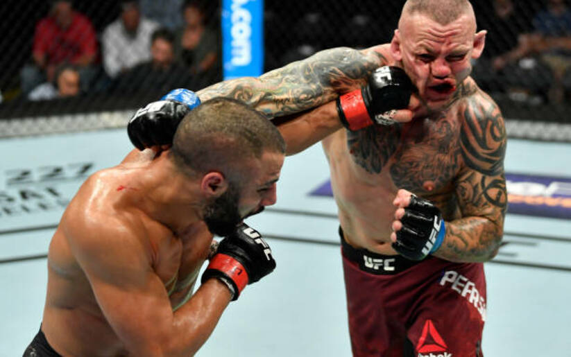 Image for MMASucka’s Fight of the Month for July 2018: John Makdessi and Ross Pearson go to war in Calgary