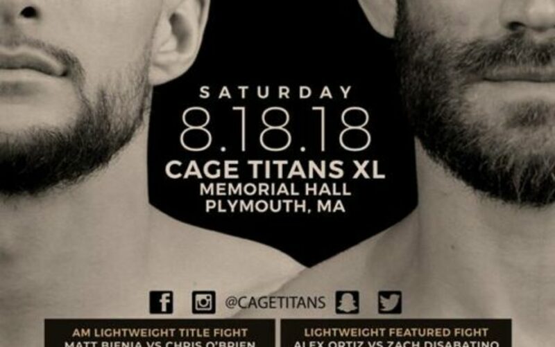 Image for Cage Titans 40 Features 5 Title Fights