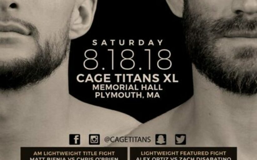 Image for Cage Titans 40 Features 5 Title Fights