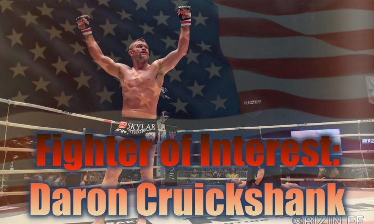 Fighter of Interest: Daron Cruickshank