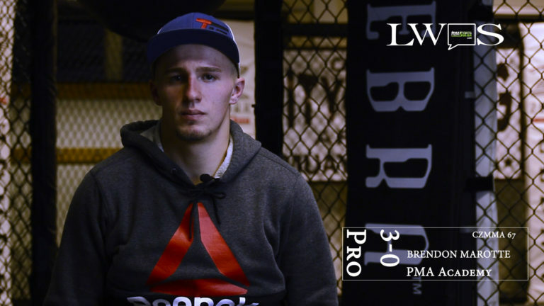 Brendon Marotte talks 26 second TKO
