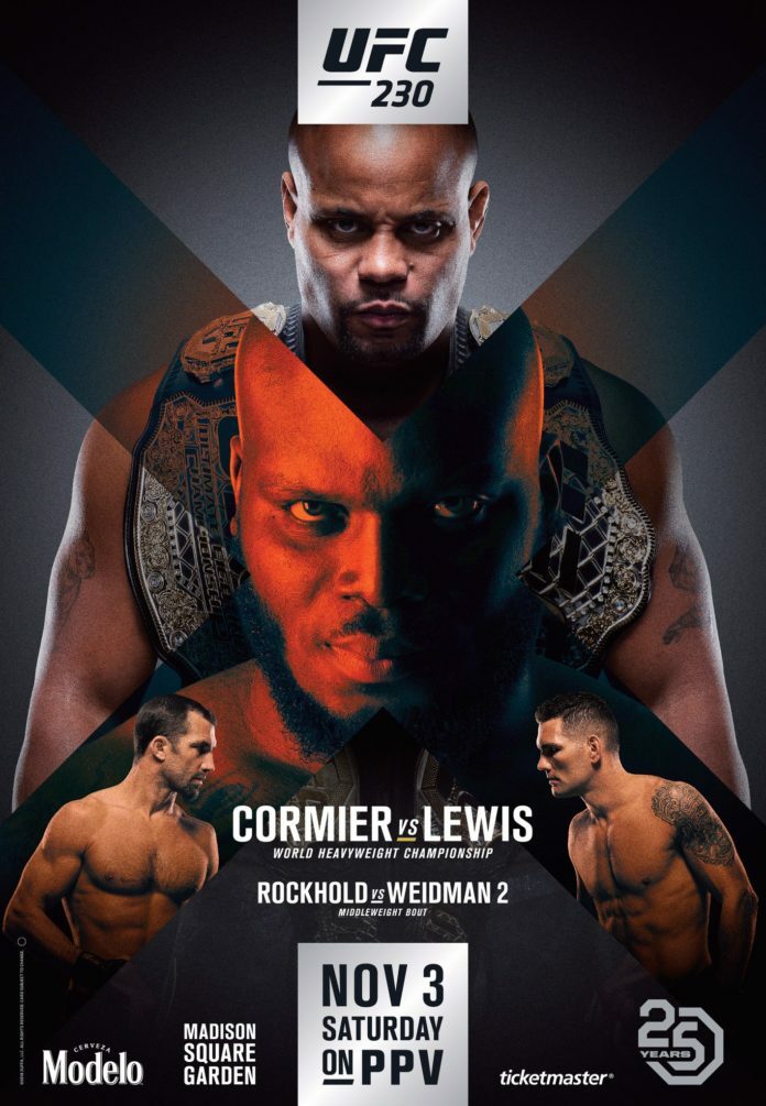 UFC230Poster