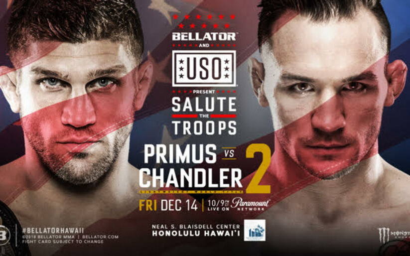 Image for Michael Chandler gets title rematch vs. Brent Primus at special ‘Salute the Troops’ show in Hawaii