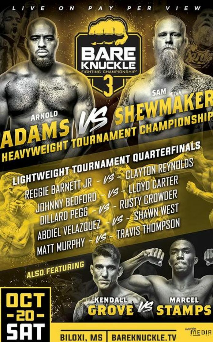 Bare knuckle fc live stream free