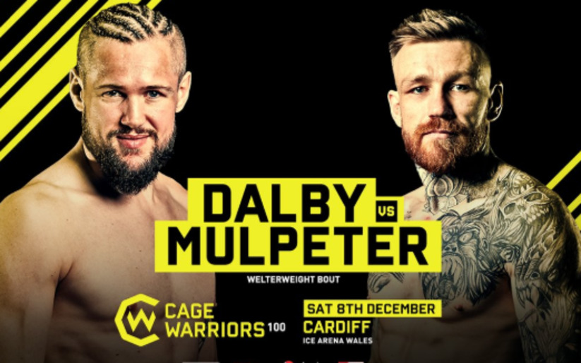 Image for Nicolas Dalby vs. Philip Mulpeter Added to Cage Warriors 100